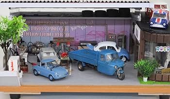 ジオラマ1/150ガールズパンツァー風途中製作。 ジャンク品扱い。 ジオラマ1/150ガールズパンツァー風途中製作。 ジャンク品扱い。